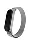 حزام حزام Xiaomi Mi Band 5 باللون الفضي من المعدن الشبكي - 2