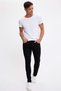 Carlo Skinny Fit Normal Waist Slim Leg Jean Trousers - 2