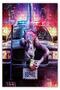Harleyy Quinn 1000 Piece Puzzle Jigsaw Puzzle Mdf Wood on Police Car