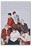 Bts الكورية المراهقين وجوه بريء 255 قطعة لغز الصور المقطوعة Mdf (خشب)
