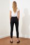 Colorless Jet Black Skinny Jeans Skinny Leg Slim Fit Jeans - 4