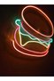 Hamburger Neon Led Burger Sign Neon Wall Decoration - 2