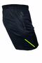 Men's Neon Yellow Stripe Printed Casual Sports Training Fitness Running Shorts
