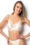Women's Non-Wireless Tulle Detailed Minimizer Bra New Season - 3