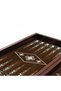 Antique clover mother of pearl backgammon set - 4