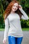 Plain White, Gray Long Sleeve Relax Fit Women's T-Shirt 2-Pack Eco Package - 3