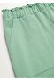 Women's Pastel Green Pocket Cotton Trousers - 8
