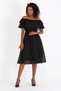 Madona, ruffle, Black New Season, Trend Dress Ada-s2008 Sen - 2