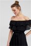 Madona, ruffle, Black New Season, Trend Dress Ada-s2008 Sen - 3