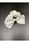 Melkady 241be - Stylish Bun Buckle with Floral Bow