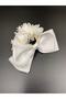 Melkady 241be - Stylish Bun Buckle with Floral Bow - 4