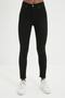 Colorless Jet Black Skinny Jeans Skinny Leg Slim Fit Jeans - 4