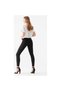 Black Super Skinny Jeans with Color-Free Reinforcement (non-fading Fabric) - 2