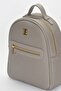Gray Print Women's Backpack 05Po22Y1541 - 4