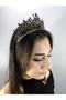 Purple Gold Arven Model Henna and Bridal Crown – Special Design, Accessory, Quality Production, Eye-Catching Style – - 2