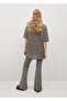Women's Black Leopard Patterned Cardigan - 4