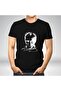 Black Color Mustafa Kemal Atatürk Printed t-shirt