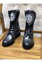 Women's Shiny Stone Embroidered New Trend Boots Model Boots - 3