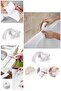 White Waterproof Tape Kitchen Bathroom Sink Bathtub Edge Tape Water Moisture Proof 3.2 Meters - 3
