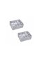12 Compartment Drawer Organizer Set of 2