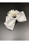 Melkady 241be - Stylish Bun Buckle with Floral Bow - 2