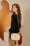 Print Beige Women's Shoulder Bag 05PO22Y1538