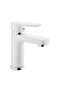 Tema Zenn Bathroom Sink Mixer Faucet White
