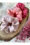 Women's 3-Piece Satin Hair Rubber Buckle Set - 6
