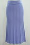 2022 Spring Summer Collection Elastic Waist Long A-Line Knitwear Skirt