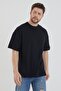 Black Oversize T-shirt Unisex - 3
