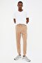 Brown-Beige Regular Fit Elastic Cuff Jogger 2-Pack Sweatpants Tmnaw22Ea0279 - 17