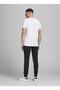 12184970_Jpstwill Jjair Sweatpants Normal Waist Slim Fit Plain Black Men's Sweatpants