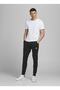 12184970_Jpstwill Jjair Sweatpants Normal Waist Slim Fit Plain Black Men's Sweatpants - 5