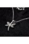 Yusufcuk Necklace 851 - Silver Color and Zircon Stone - 2