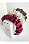 3 Piece Gathered Satin Crown Set - 2