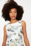Multicolored Belted Mini Woven Dress TWOSS20EL0750 - 3