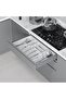 2289 Drawer Plastic Cutlery Holder White Color 74X49 cm (10 Compartments) S-2289-W