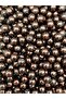 10mm Brown Glass Pearl Beads, Jewelry Accessory Making Beads (50gr,-38pcs) - 2