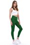Women's 1 Size Slimming Green Cross Belt Tights - 2