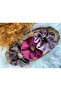 Women's 3-Piece Satin Hair Rubber Buckle Set - 4