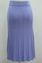 2022 Spring Summer Collection Elastic Waist Long A-Line Knitwear Skirt - 2