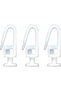 Locking Curtain Button (100 Pieces) + Curtain End (20 Pieces)