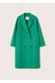 Double Breasted Cut Wool Coat - 3