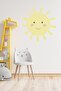 Sun Printed Kids Room Wall Sticker 60x60 cm