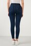 Jasmin Women's Navy Blue Super Skinny High Waist Jeans Trousers - 5