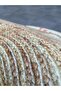 Green Color Jute Straw Round Door Mat Ks-1077 - 2