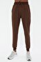 Brown-Beige Regular Fit Elastic Cuff Jogger 2-Pack Sweatpants Tmnaw22Ea0279 - 12