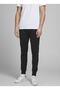 12184970_Jpstwill Jjair Sweatpants Normal Waist Slim Fit Plain Black Men's Sweatpants - 2