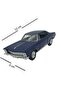 1:38 Metal Pull Drop Car 1965 Buick Riviera Gran Sport 43732 - 5