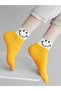Set of 5 Women's Multicolored Cotton College Socks - 3